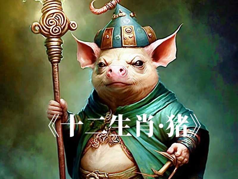 紫微星丨十二生肖——亥猪